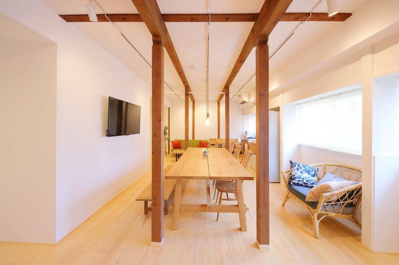 Raku Hostel Osaka Dış mekan fotoğraf