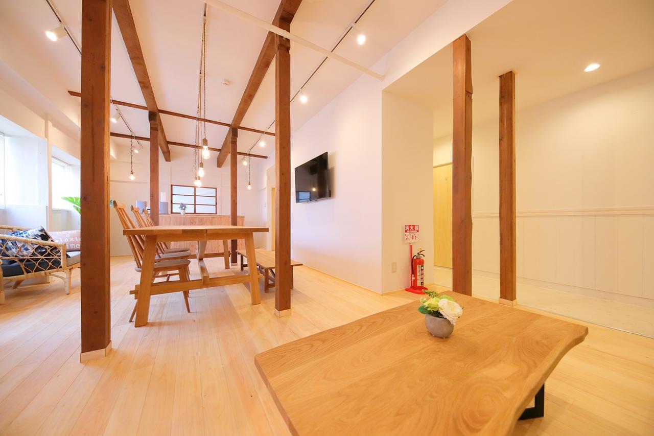 Raku Hostel Osaka Dış mekan fotoğraf