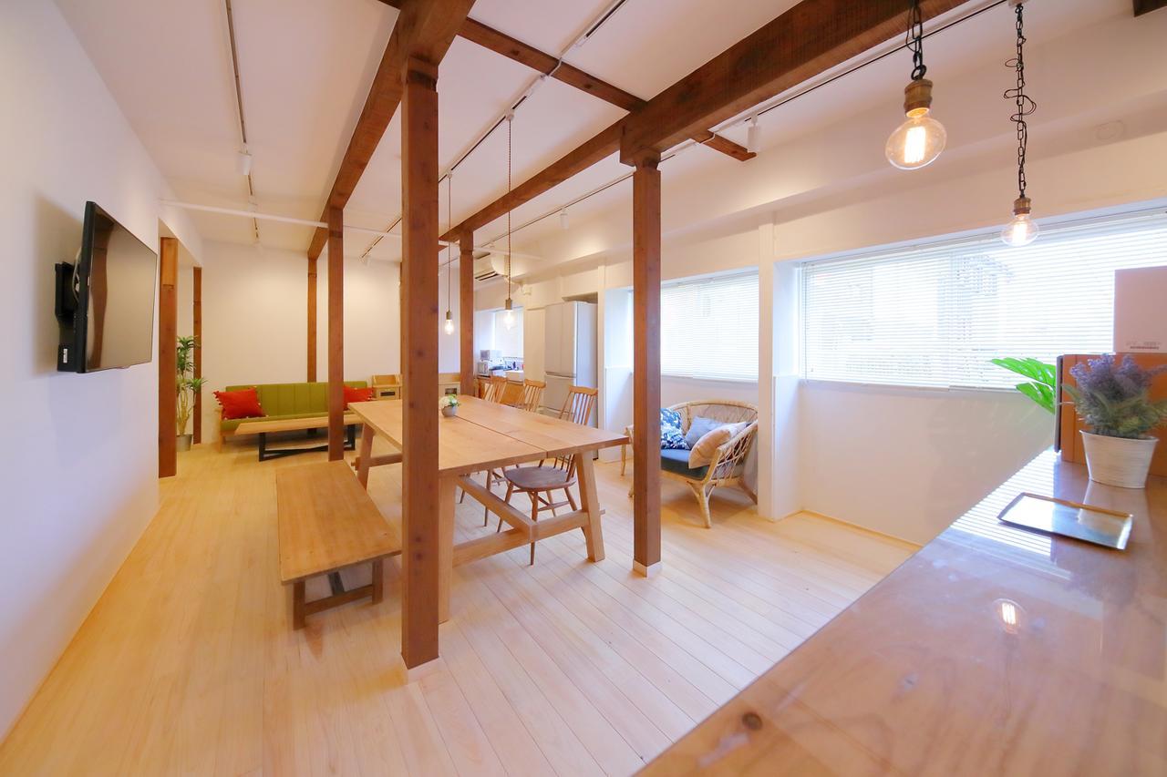 Raku Hostel Osaka Dış mekan fotoğraf