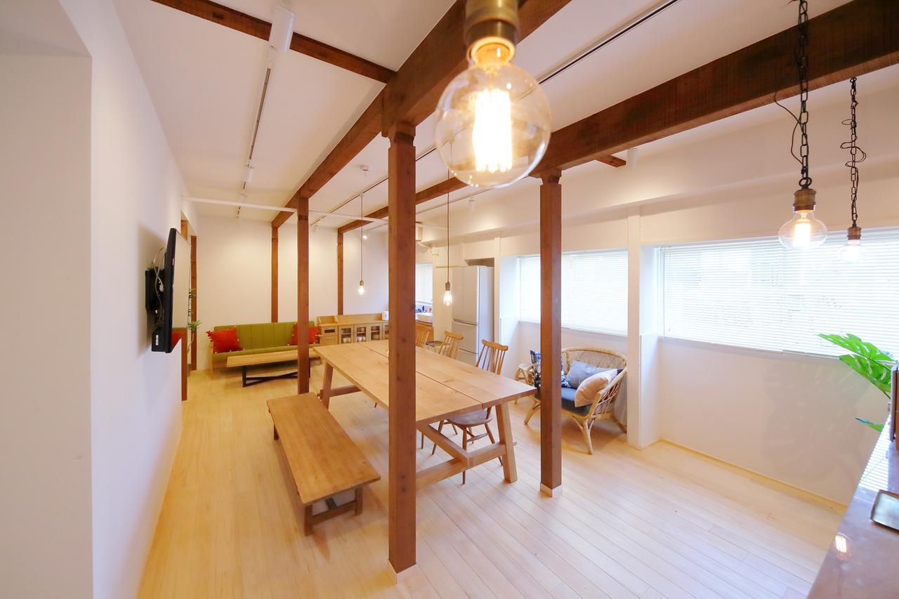 Raku Hostel Osaka Dış mekan fotoğraf